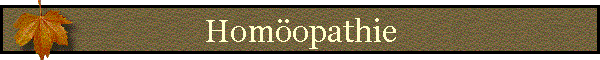 Homopathie